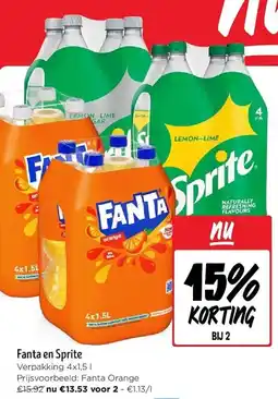 Jumbo Fanta en Sprite aanbieding