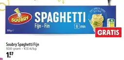 Jumbo Soubry Spaghetti Fijn aanbieding