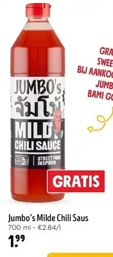 Jumbo Jumbo's Milde Chili Saus aanbieding