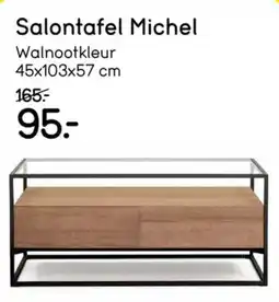 Leen Bakker Salontafel Michel aanbieding