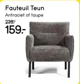 Leen Bakker Fauteuil Teun aanbieding
