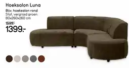 Leen Bakker Hoeksalon Luna aanbieding