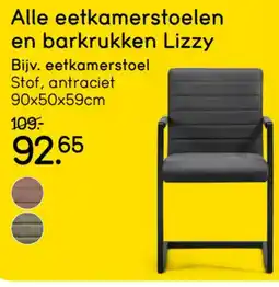 Leen Bakker Eetkamerstoelen Lizzy aanbieding