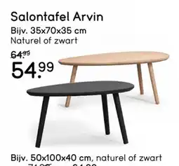 Leen Bakker Salontafel Arvin aanbieding