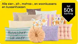 Leen Bakker Alle sier-, zit-, matras-, en woonkussens en kussenhoezen aanbieding