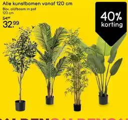 Leen Bakker Alle kunstbomen aanbieding