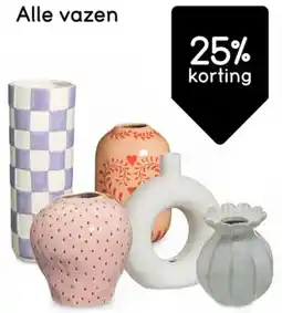 Leen Bakker Alle vazen aanbieding