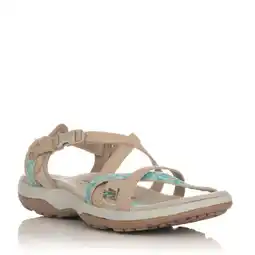 Decathlon Sandalias Planas Mujer Skechers Marrón aanbieding