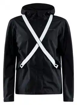Decathlon Craft Core Bike Ride Hydro Lumen Waterproof Jacket Zwart aanbieding