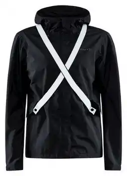 Decathlon Craft Core Bike Ride Hydro Lumen Waterproof Jacket Zwart aanbieding