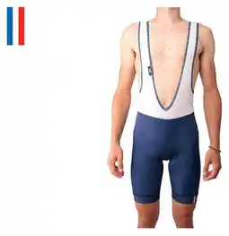 Decathlon LeBram Agnel Comp Bib Shorts Blauw aanbieding