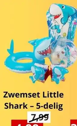 NH Market Zwemset Little Shark aanbieding