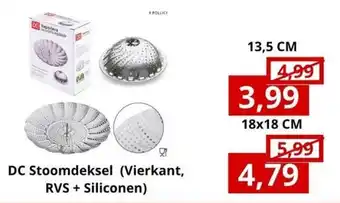 NH Market DC Stoomdeksel aanbieding