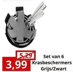 NH Market Set van 6 Krasbeschermers aanbieding