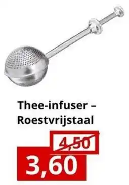 NH Market Thee Infuser Roestvrij Staal aanbieding