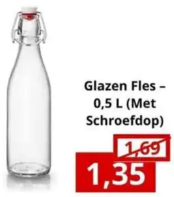 NH Market Glazen Fles aanbieding