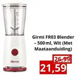 NH Market Girmi FR03 Blender aanbieding
