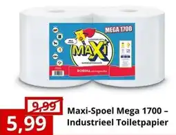 NH Market Maxi Spoel Mega 1700 Industrieel Toiletpapier aanbieding