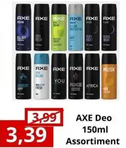 NH Market AXE Deo Assortiment aanbieding