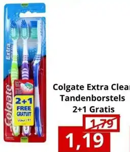 NH Market Colgate Extra Clean Tandenborstels aanbieding