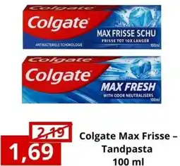 NH Market Colgate Max Frisse Tandpasta aanbieding
