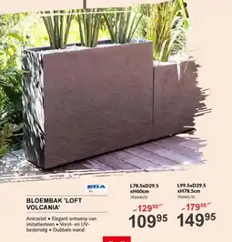 HandyHome Bloembak Loft Volcania aanbieding