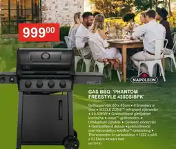 HandyHome Napoleon Gas BBQ Phantom Freestyle 425DSIBPK aanbieding