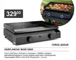 HandyHome Gasplancha Base G60A aanbieding