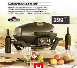 HandyHome Napoleon GasBBQ TravelQ PRO285E aanbieding