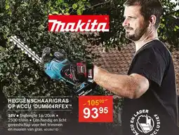 HandyHome Makita Heggenschaar / Gras op Accu DUM604RFEX aanbieding