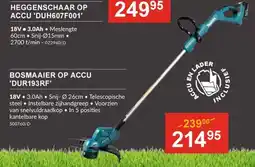 HandyHome Makita Bosmaaier Op Accu DUR193RF aanbieding