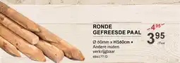 HandyHome Ronde Gefreesde Paal aanbieding