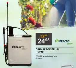 HandyHome Practo Garden Druksproeier TSP16 aanbieding