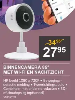 HandyHome Binnencamera 85° met Wi-Fi en Nachtzicht aanbieding