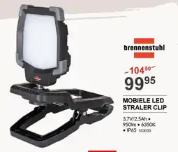 HandyHome Brennenstuhl Mobiele LED Straler Clip aanbieding