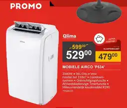 HandyHome Qlima Mobiele Airco P534 aanbieding