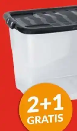 HandyHome Opbergbox Curve met Zwart Deksel aanbieding