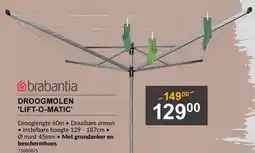 HandyHome Brabantia Droogmolen Lift-O-Matic aanbieding