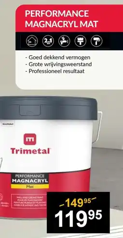 HandyHome Trimetal Performance Magnacryl Mat aanbieding
