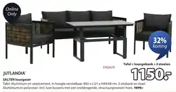 Jysk Jutlandia Salten Loungeset aanbieding
