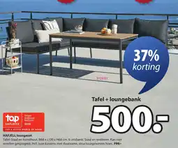 Jysk Hafjell Loungeset aanbieding