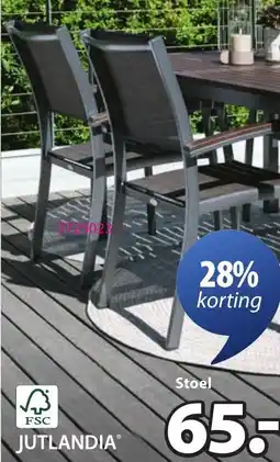 Jysk Jutlandia Maderne Stoel aanbieding