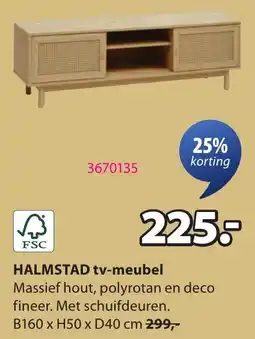 Jysk Halmstad TV Meubel aanbieding