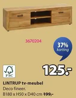 Jysk Lintrup TV Meubel aanbieding