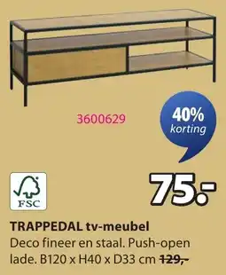 Jysk Trappedal Tv Meubel aanbieding