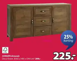 Jysk Jungen Dressoir aanbieding