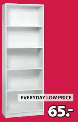 Jysk Horsens boekenkast deco fineer. aanbieding