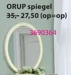 Jysk Orup Spiegel aanbieding
