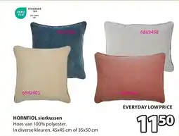 Jysk Hornfiol Sierkussen aanbieding