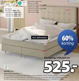 Jysk Nevla GC5 Boxspring aanbieding